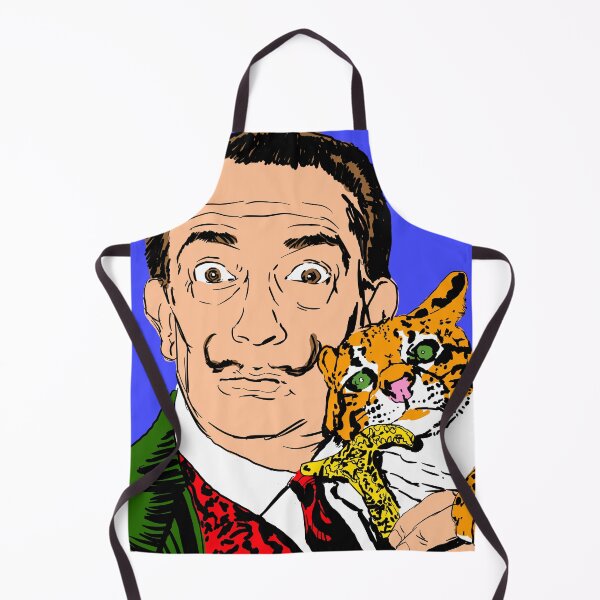 Item preview, Salvador Dali with Ocelot designed and sold by southeddie.