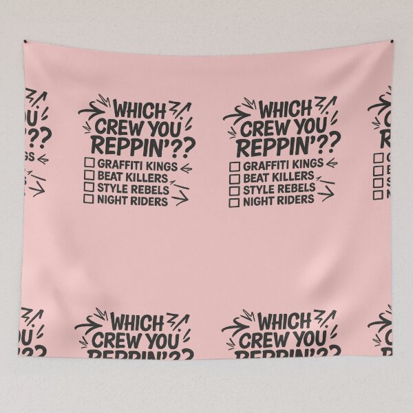 Item preview, which crew you reppin  designed and sold by KingzWorld.