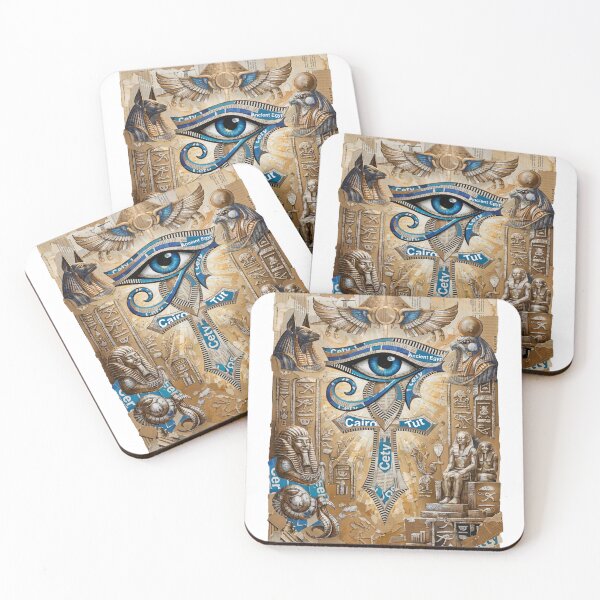 Item preview, Dark Alchemy Eye of Horus - Ancient Egyptian Arcane Eye designed and sold by GulfSignature.
