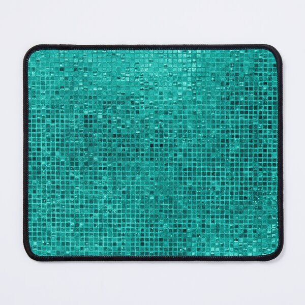 Item preview, Turquoise version of Sparkling glass mosaic in pink and violet designed and sold by studiodrchicken.