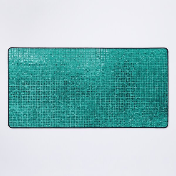 Item preview, Turquoise version of Sparkling glass mosaic in pink and violet designed and sold by studiodrchicken.