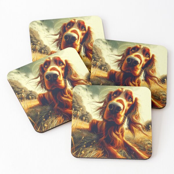 Item preview, Irish Setter, Ai Generated Art designed and sold by ACC .