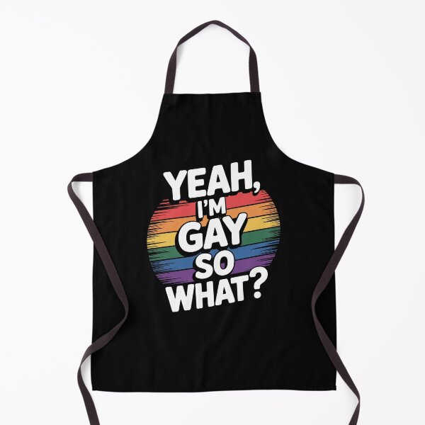 Item preview, Yeah I'm Gay So What Funny Sarcastic LGBT Pride Gift designed and sold by Say It With Ink.