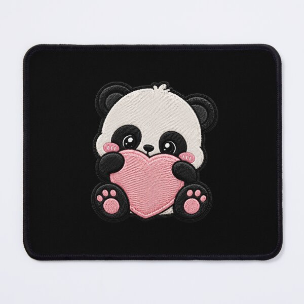 Item preview, Kawaii Baby Panda Embroidery Patch Cute Chibi designed and sold by ColorSplash123.