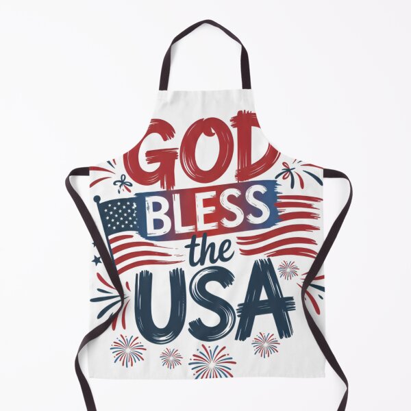 Item preview, God Bless The USA | Patriotic 4th of July Fireworks & Flag Art designed and sold by designsdetour.