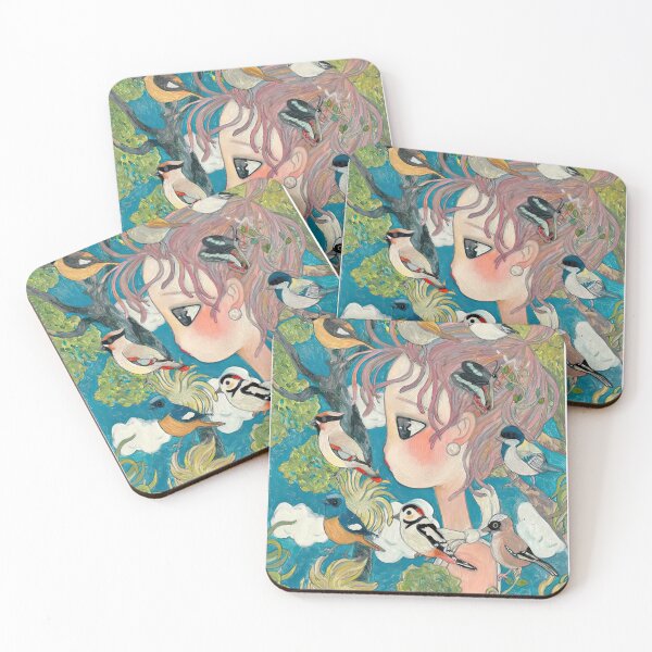 Item preview, Aya Takano Girl with Birds designed and sold by handadi56.