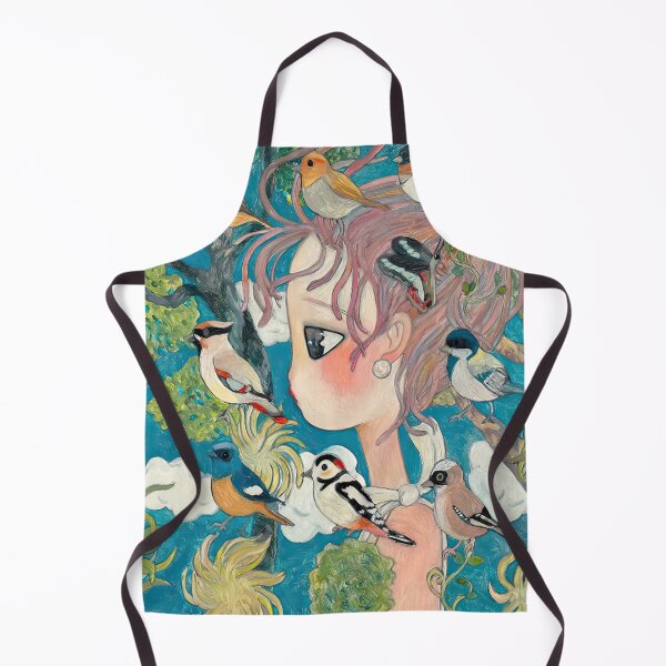 Item preview, Aya Takano Girl with Birds designed and sold by handadi56.