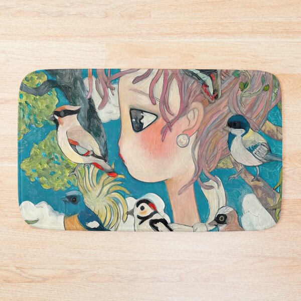 Item preview, Aya Takano Girl with Birds designed and sold by handadi56.