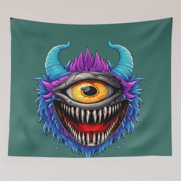 Item preview, 1 EYED PURPLE PEOPLE EATER designed and sold by Tim Forder.