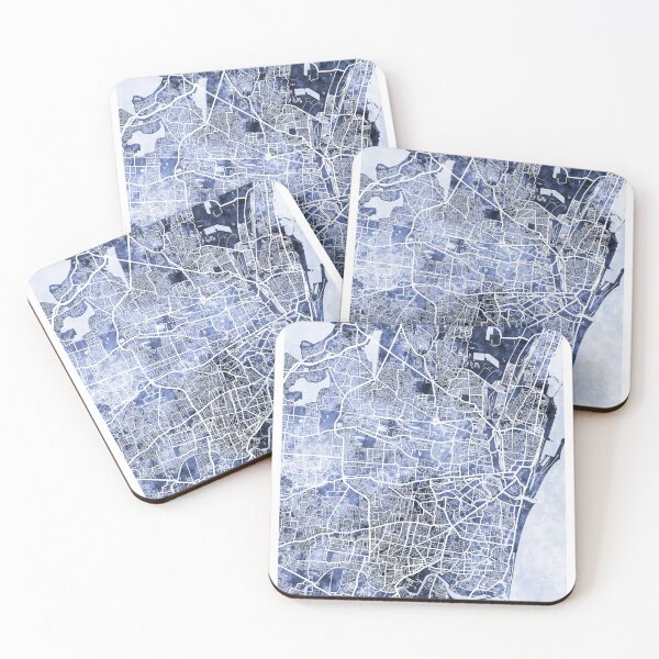 Item preview, Chennai Street Map India designed and sold by ArtPrints.