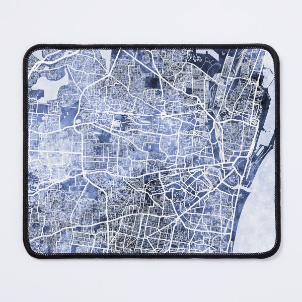 Item preview, Chennai Street Map India designed and sold by ArtPrints.