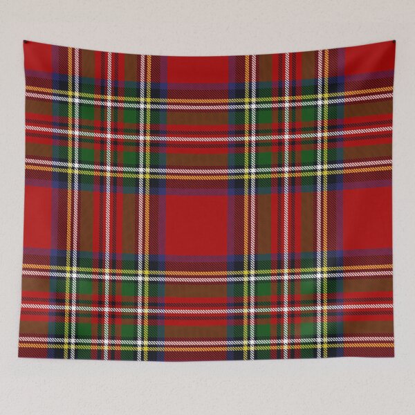 Item preview, Chunky Royal Stewart Tartan designed and sold by 89BLACK.