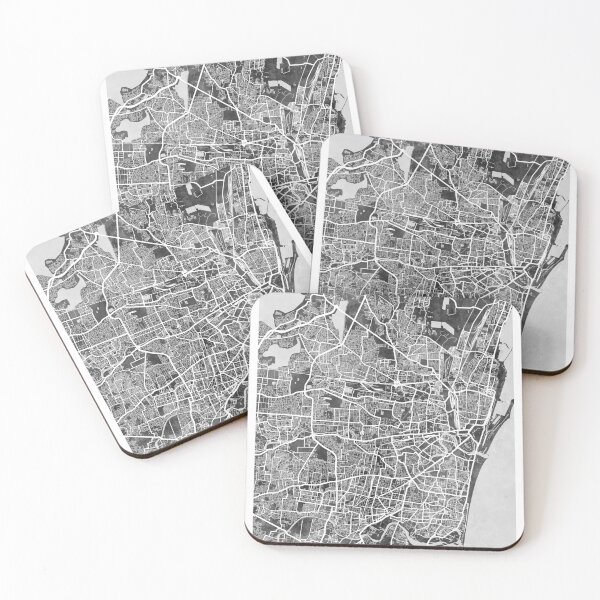 Item preview, Chennai Street Map India designed and sold by ArtPrints.