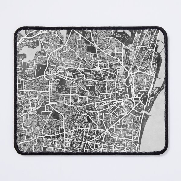 Item preview, Chennai Street Map India designed and sold by ArtPrints.