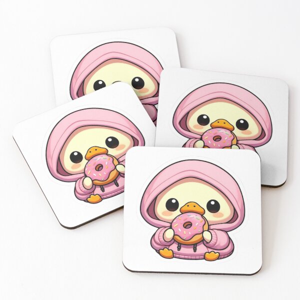 Item preview, Duck with Donuts designed and sold by PeelBloom.