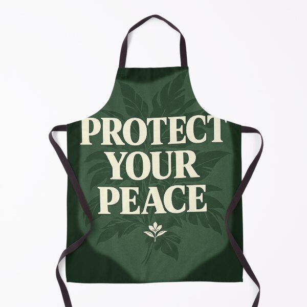 Item preview, Protect Your Peace Mental Health Minimalist Affirmation Bold Typography Wall Art T-Shirt designed and sold by irfanshikh.