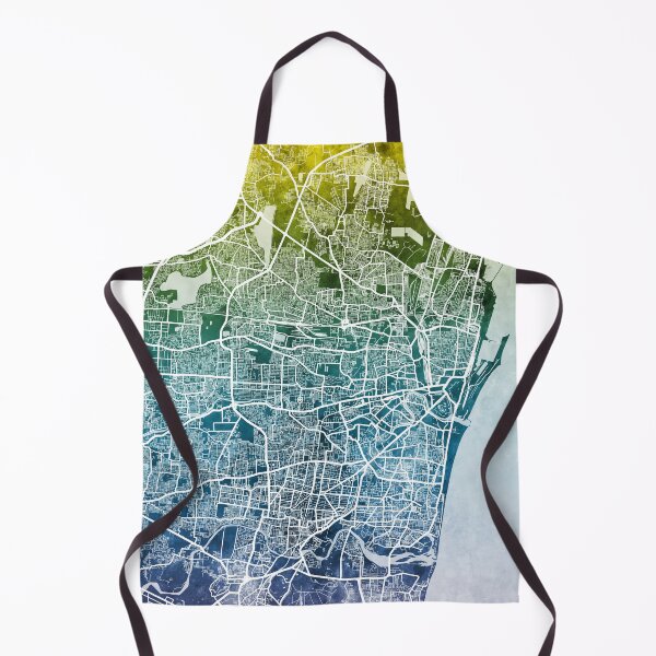 Item preview, Chennai Street Map India designed and sold by ArtPrints.