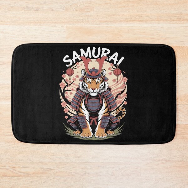 Item preview, Tiger Samurai Cherry Blossom Japanese Warrior Lantern T-Shirt designed and sold by DarylWelsh2024.