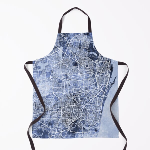 Item preview, Chennai Street Map India designed and sold by ArtPrints.
