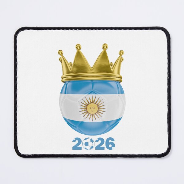 Item preview, Argentina Football Champion Crown 2026 designed and sold by AchraffPrint.