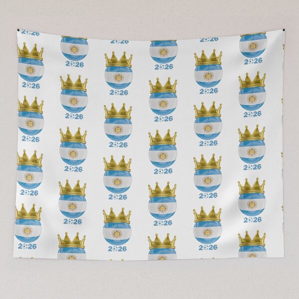 Item preview, Argentina Football Champion Crown 2026 designed and sold by AchraffPrint.