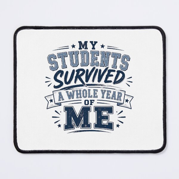 Item preview, My Students Survived A Whole Year Of Me Shirt - Funny Teacher Appreciation Gift, Last Day of School Tee, End of Year Teacher designed and sold by THREE LITTLE BEANS.