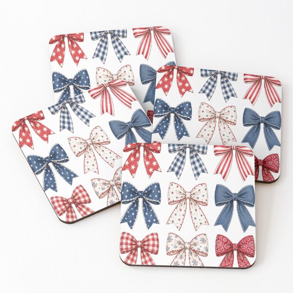 Item preview, Red, White, & Bows designed and sold by WildMoon-Co.