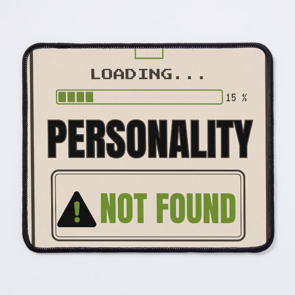 Item preview, Vintage Loading Personality Not Found Beige Retro Computer Aesthetic Design designed and sold by Uvclick.