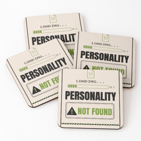 Item preview, Vintage Loading Personality Not Found Beige Retro Computer Aesthetic Design designed and sold by Uvclick.