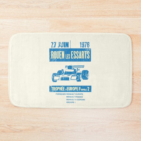 Item preview, Rouen Les Essarts circuit - 1976 Trophée d'Europe Formule 2 - aged, worn print designed and sold by retropetrol.