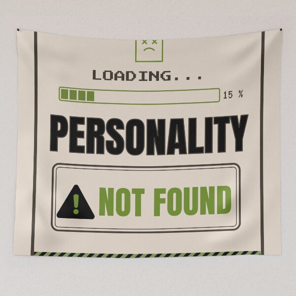 Item preview, Vintage Loading Personality Not Found Beige Retro Computer Aesthetic Design designed and sold by Uvclick.
