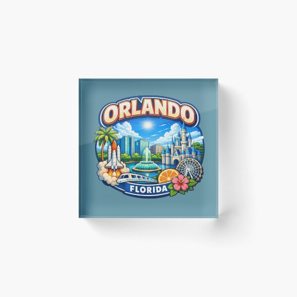 Item preview, Orlando, Florida designed and sold by Myra365Art.