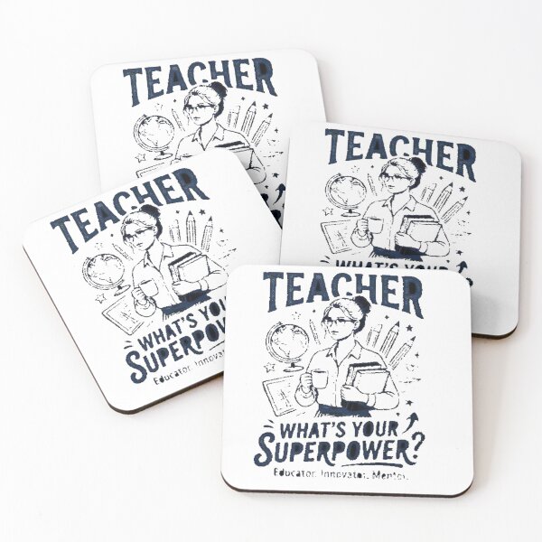 Item preview, ​Funny Teacher What's Your Superpower Design designed and sold by JREEHBRAND.