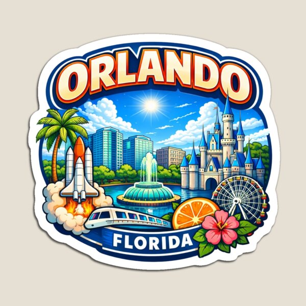 Item preview, Orlando, Florida designed and sold by Myra365Art.