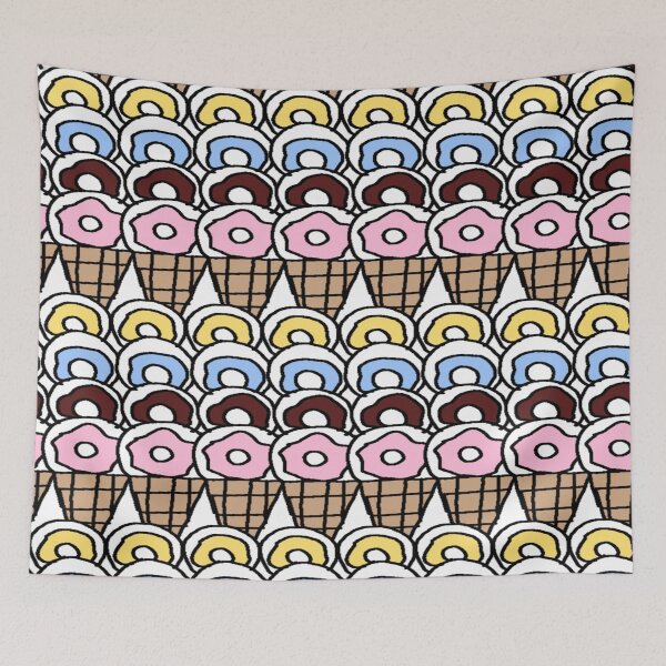 Item preview, Ice Cream Donut  designed and sold by Rainbowland123.