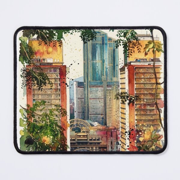 Item preview, Caracas Watercolor poster designed and sold by Jesus Alberto Padrón.