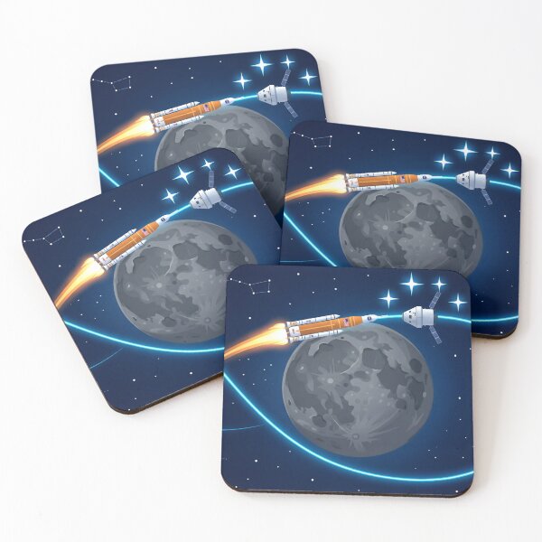 Item preview,  Artemis II Lunar Mission Cosmic Journey designed and sold by NadinGerasi.
