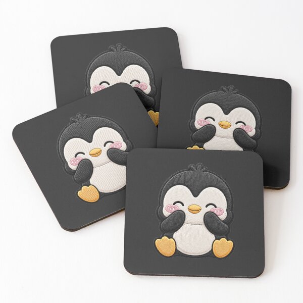 Item preview, Kawaii Baby Penguin Embroidery Patch Cute Chibi designed and sold by ColorSplash123.