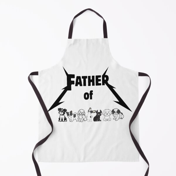 Item preview, Father of Puppies | Dog Lovers Rock Music Logo – Puppy Dad Gift designed and sold by SunandShade.
