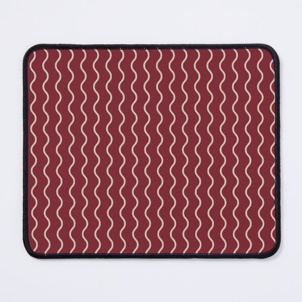 Item preview, Red And Beige Waves Pattern designed and sold by pattern-archive.