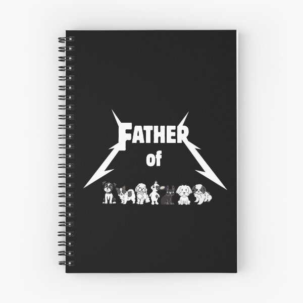 Item preview, Father of Puppies | Dog Lovers Rock Music Logo – Puppy Dad Gift designed and sold by SunandShade.