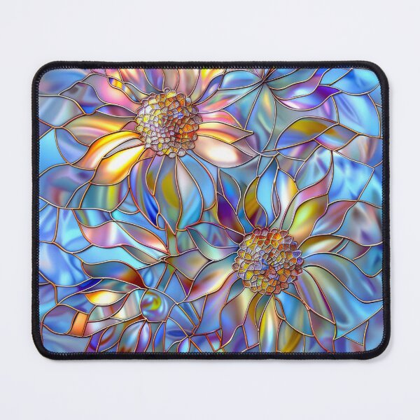 Item preview, Sunflower Stained Glass Art designed and sold by MargaretWiktor.
