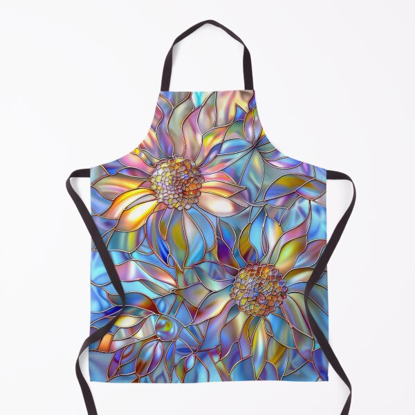 Item preview, Sunflower Stained Glass Art designed and sold by MargaretWiktor.