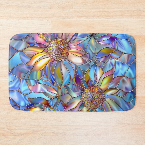 Item preview, Sunflower Stained Glass Art designed and sold by MargaretWiktor.