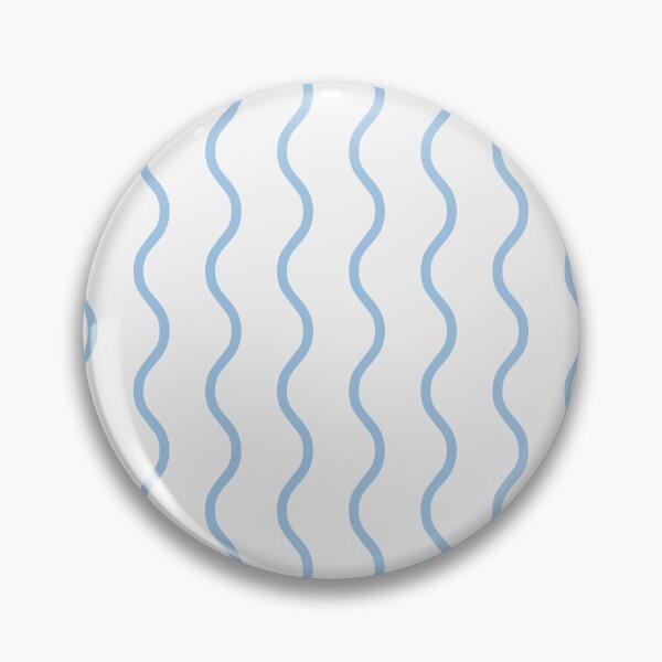 Item preview, White And Baby Blue Waves Pattern designed and sold by pattern-archive.