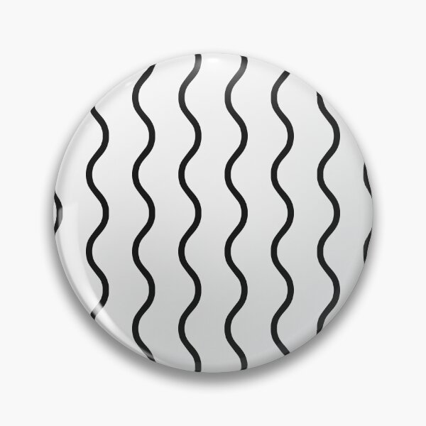 Item preview, White And Black Waves Pattern designed and sold by pattern-archive.