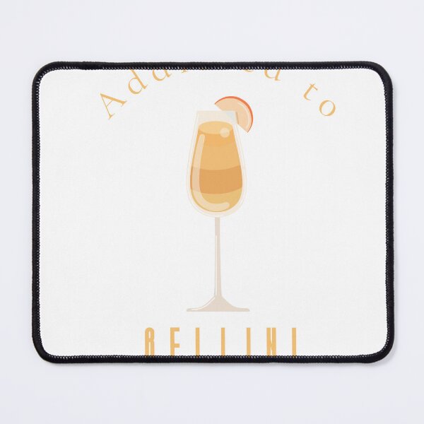Item preview, Addicted to Bellini — Cocktail Lover Wall Art Print for Bar Decor designed and sold by MoodsOfMine.