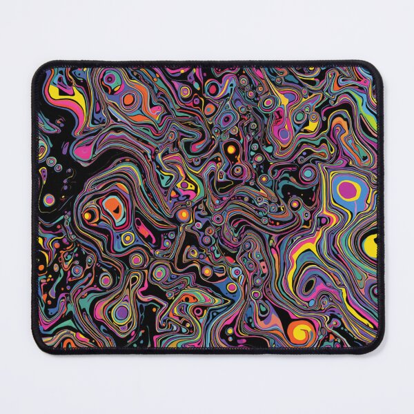 Item preview, Dark Funky Psychedelic Waves designed and sold by Digitaload.