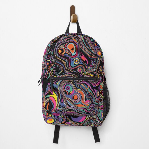 Item preview, Dark Funky Psychedelic Waves designed and sold by Digitaload.