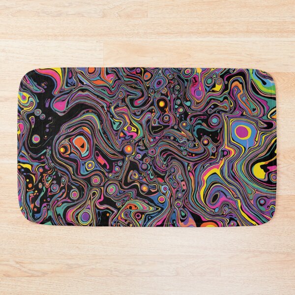Item preview, Dark Funky Psychedelic Waves designed and sold by Digitaload.